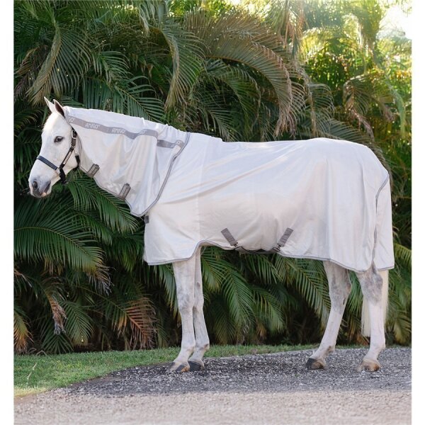 Horseware Amigo All in One Fly Silver/ Titanium Grey&Silver 145
