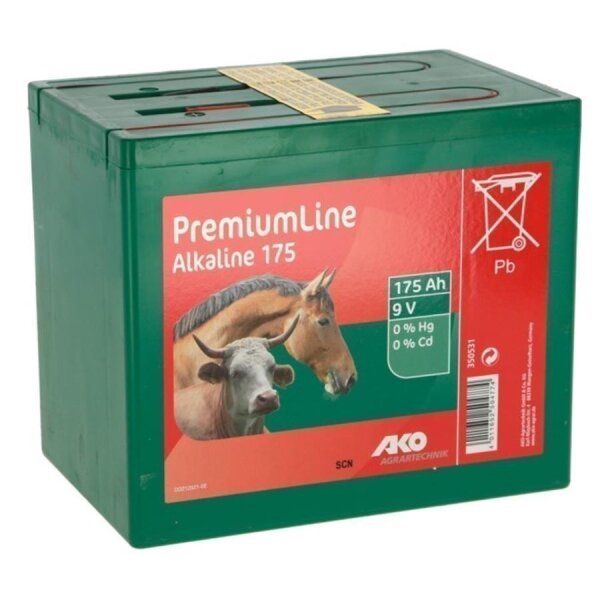 AKO Alkaline Trockenbatterie 9V/175 Ah
