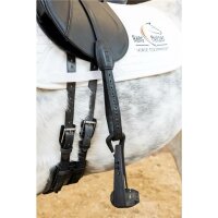 Steigbügelriemen Softtouch Mono Dressage schwarz