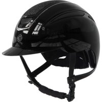 Reithelm Elite lackschwarz