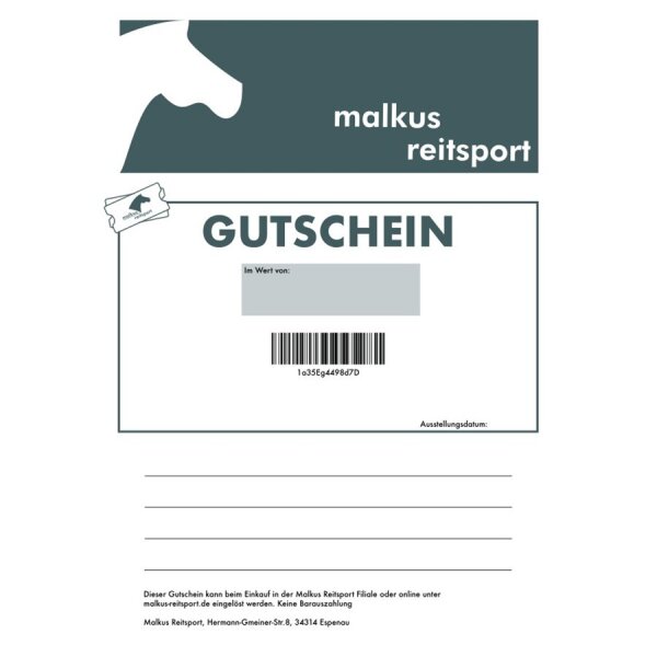Geschenkgutschein
