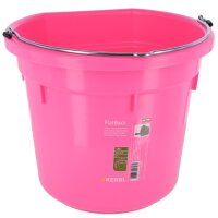 Futter-und Wassereimer FlatBack pink