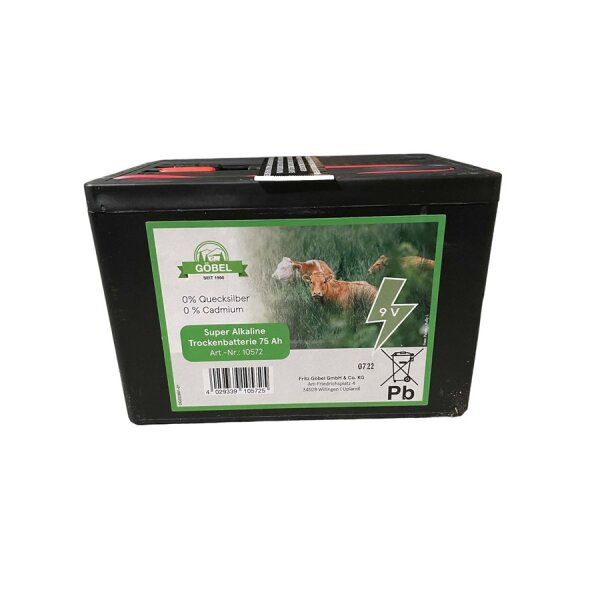 Alkaline Trockenbatterie 75 AH