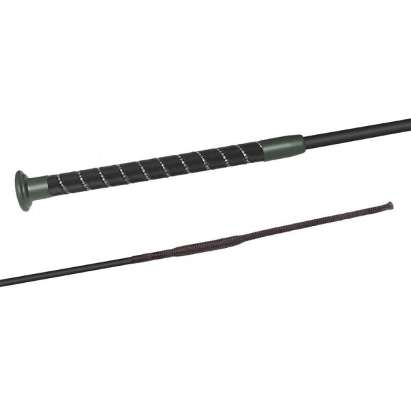 Fleck Dressurgerte SilkTouch GRAPHITE Crystal