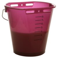 Tränkeeimer für Kälber transparent Beere...